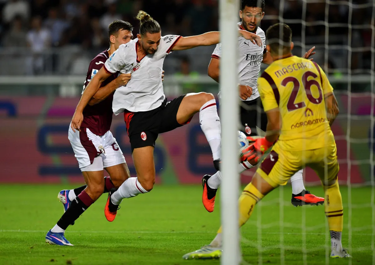 Rabiot Jadi Pembeda: AC Milan Taklukkan Torino 2-1 di Laga Pembuka Serie A