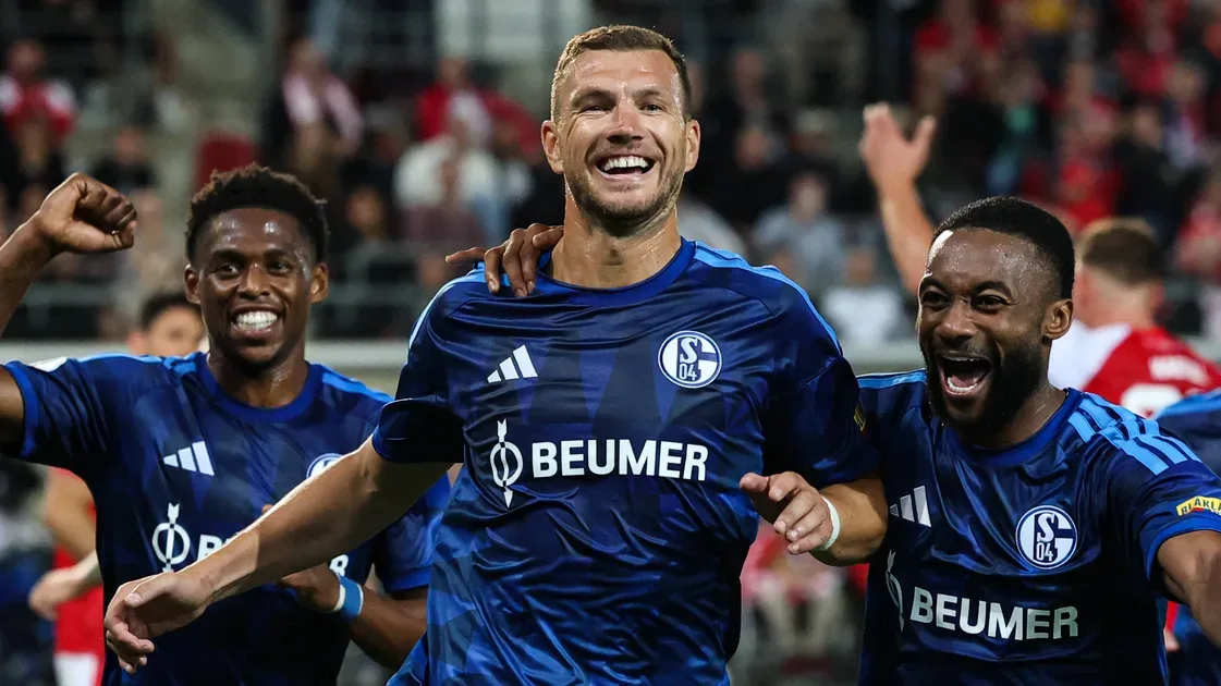 Dzeko Kembali ke Bundesliga: Usia 40 Tahun, Schalke Andalkan Insting Gol Sang Legenda