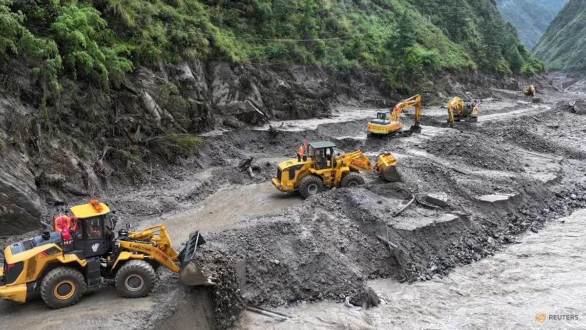 Banjir Bandang di Tibet: Tim Penyelamat Butuh 50 Jam untuk Capai Titik Terparah