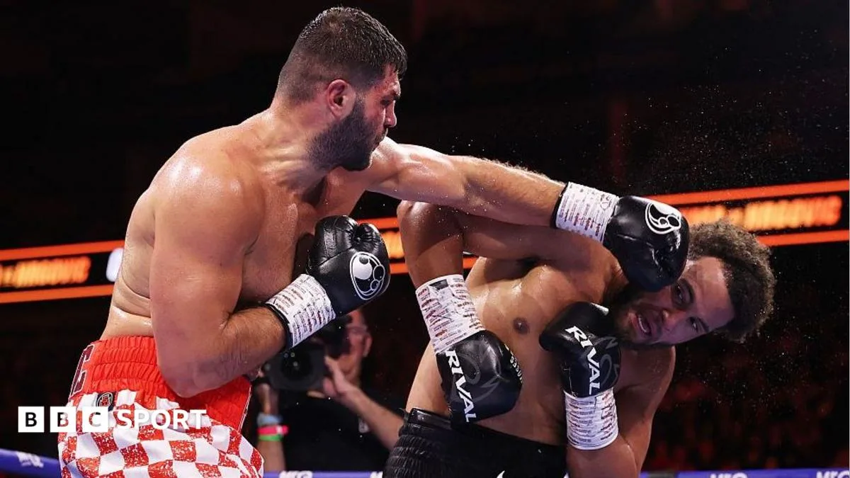 Moses Itauma Tumbang di Ronde Kesembilan, Filip Hrgovic Kunci Gelar Juara Dunia IBF