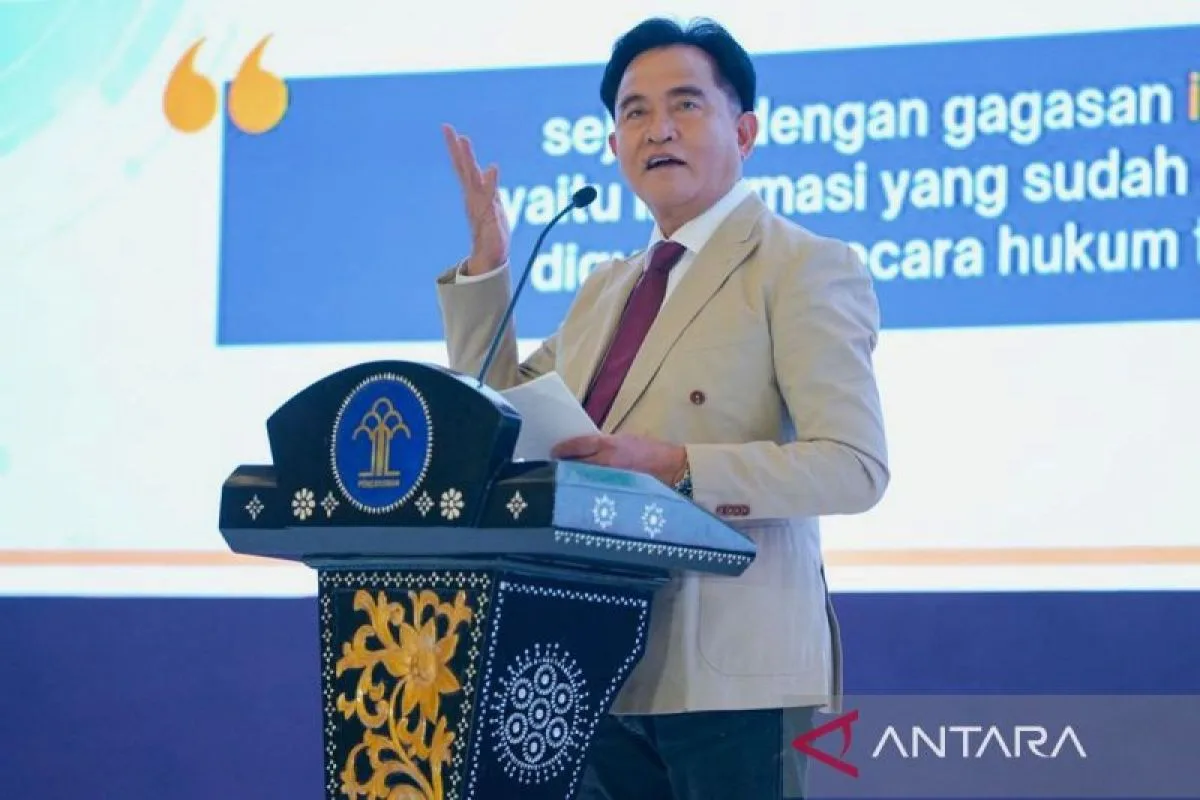 Yusril: Transformasi AHU Tak Cukup Digital, Harus Integrasi Lintas Kementerian