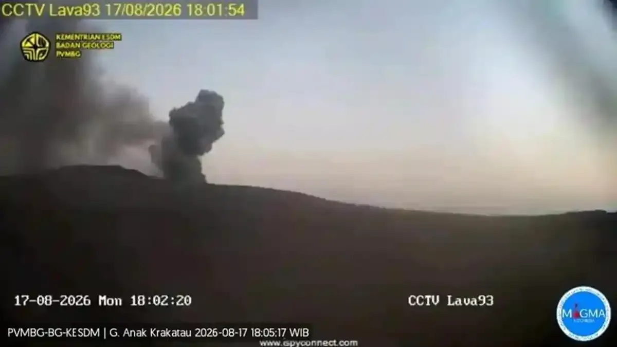 Dentuman Misterius di Bandung: Ahli Kaitkan dengan Erupsi Anak Krakatau, Ini Penjelasan Fisikanya