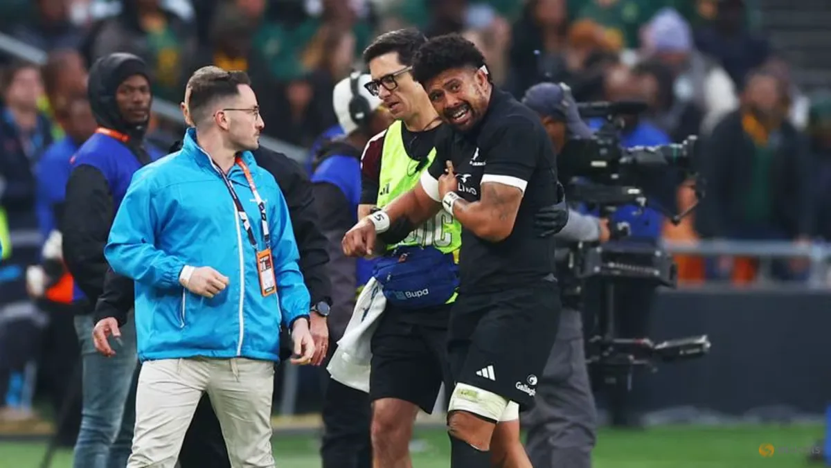 All Blacks Kehilangan Kapten Ardie Savea Jelang Uji Coba Pamungkas Lawan Afrika Selatan