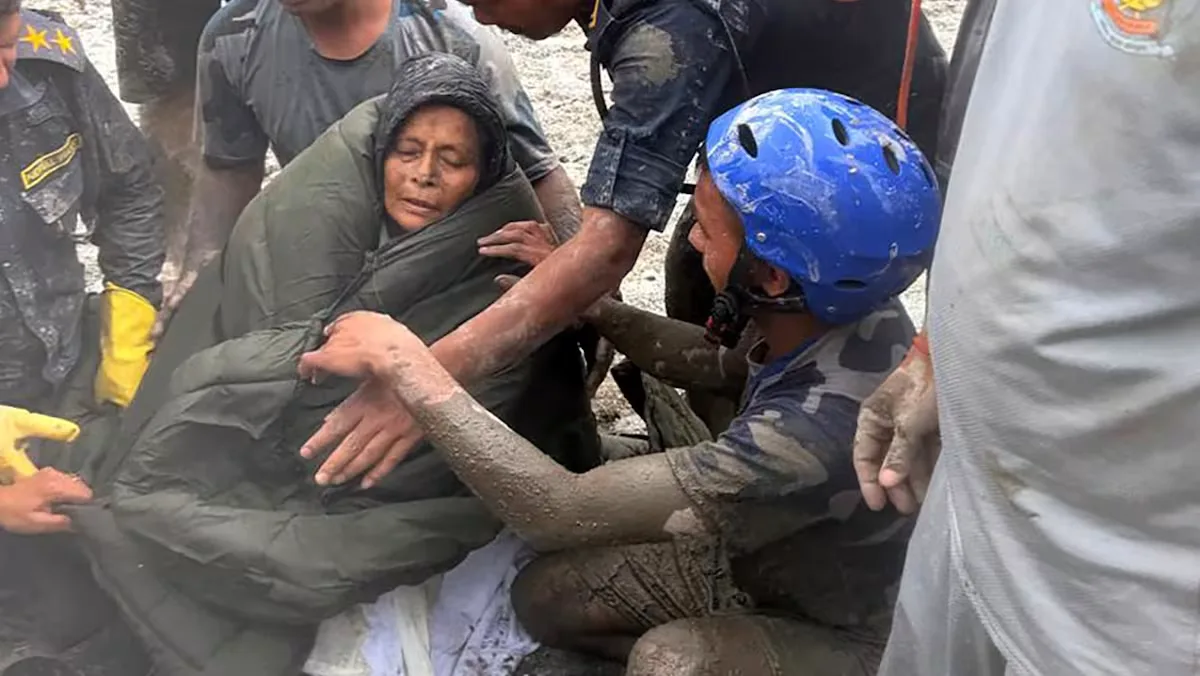 Keajaiban di Nepal: Perempuan 64 Tahun Ditemukan Hidup Setelah 10 Hari Terkubur Lumpur