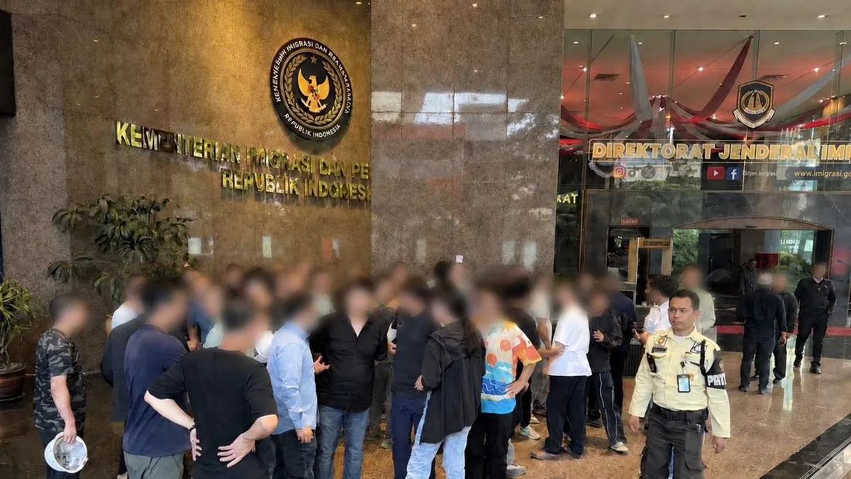 Imigrasi Amankan 55 WN China di Proyek Data Center BSD: Dugaan Penyalahgunaan Izin Tinggal