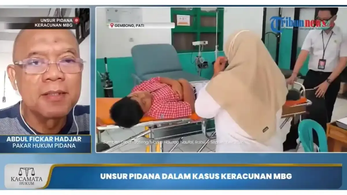 Pakar Desak Pendekatan Pidana untuk Keracunan MBG: Sanksi Administratif Dinilai Tak Beri Efek Jera