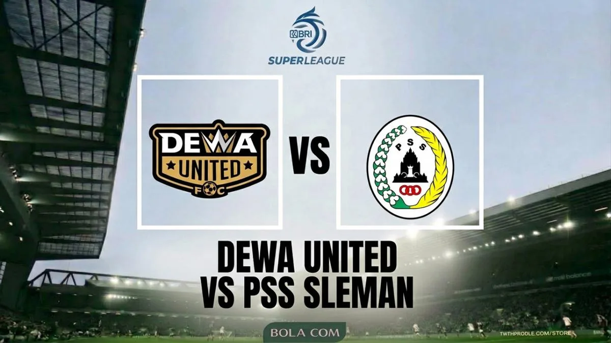Dewa United vs PSS Sleman: Crucial Clash at Banten International Stadium, Live Streaming