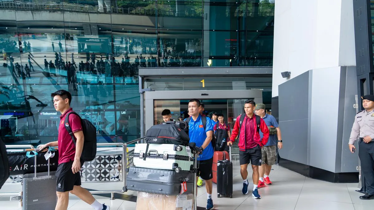 Vietnam Mendarat di Jakarta, Langsung Gas ke Bandung untuk FIFA ASEAN Cup 2026