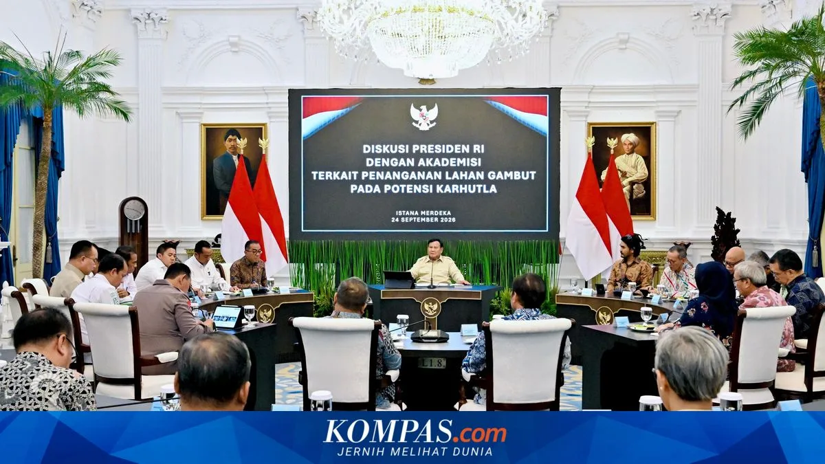 Empat Jam Prabowo Serap Masukan Pakar: Strategi Baru Kendalikan Karhutla dan Gambut