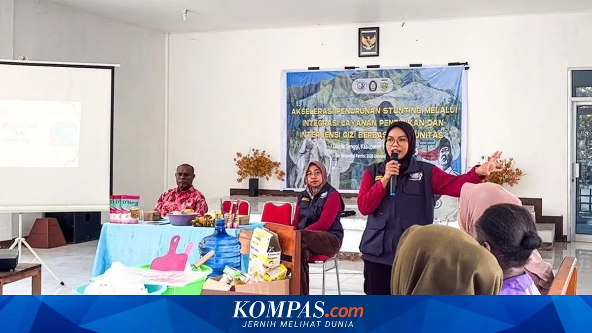 Undip Trains Senggi Residents to Turn Sago and Bananas into Nutritious Snacks, Tackling Stunting in Papua