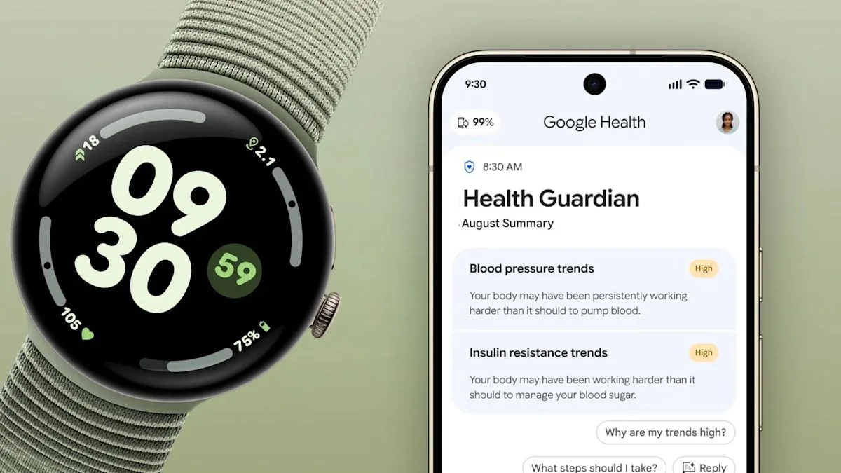 Google Pixel Watch 3, 4, 5 Get Free Update: Hypertension to Insulin Resistance Detection