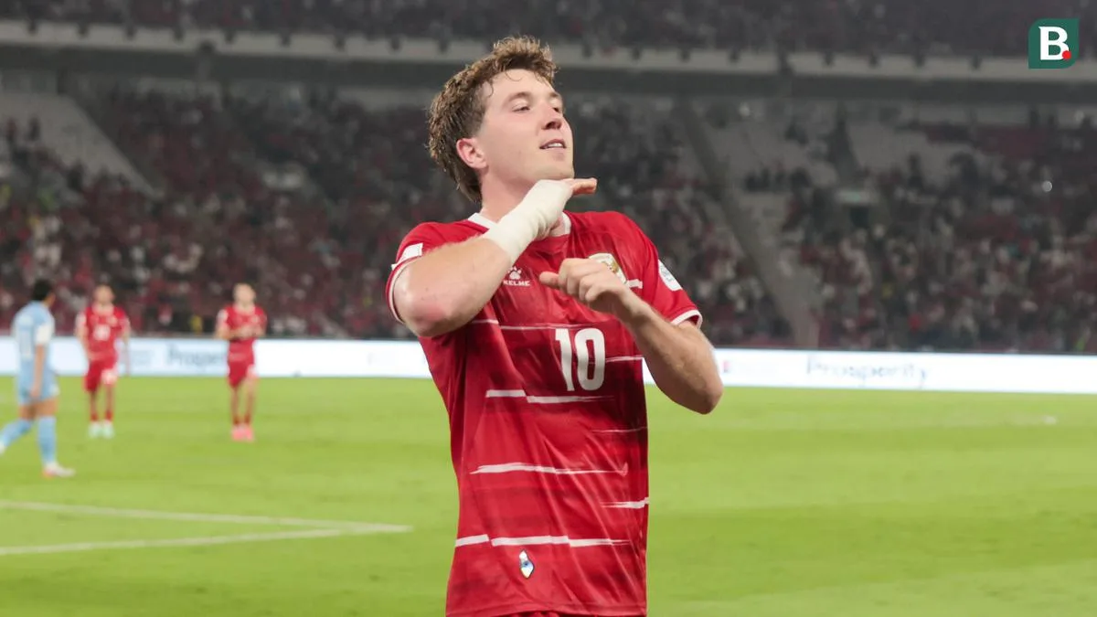 Ole Romeny, the Engine of Indonesia's Attack Behind the Win over Singapore