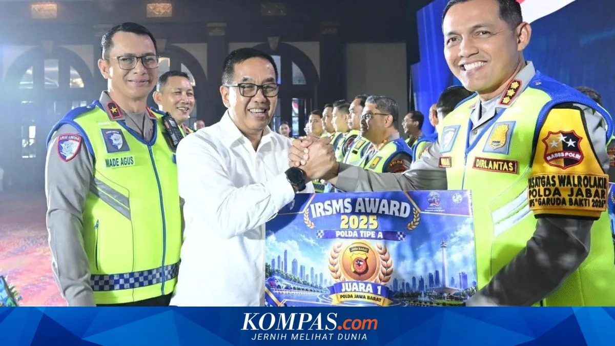 Jasa Raharja Gives IRSMS Awards to Regional Police, Pushes for Faster Accident Data