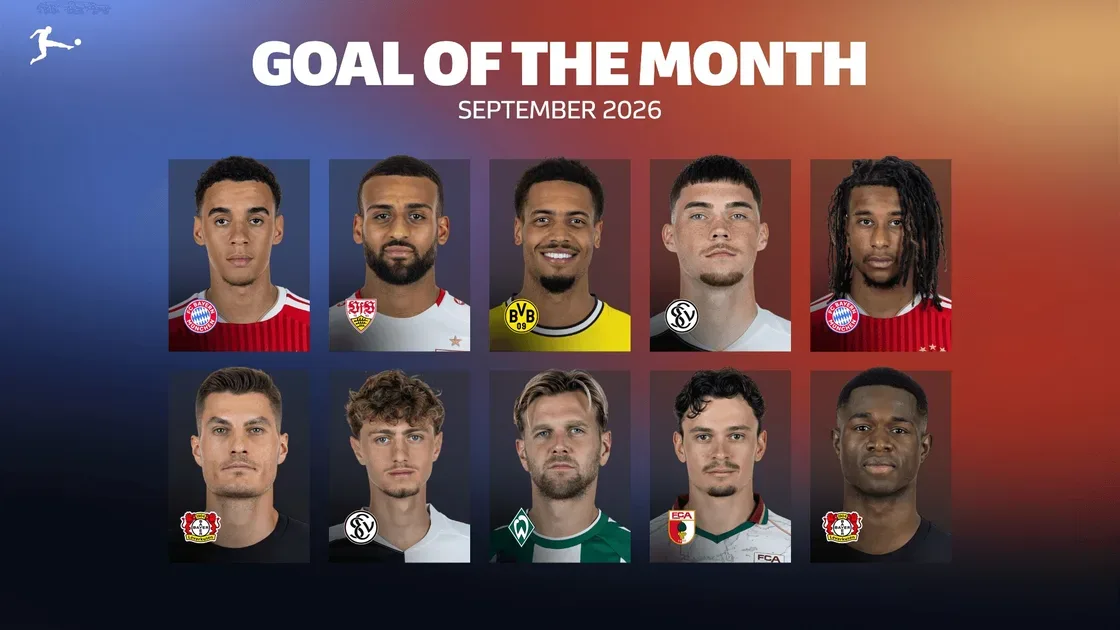 Bundesliga Buka Voting Gol Terbaik September 2026: Olise, Musiala, dan Nmecha Bersaing