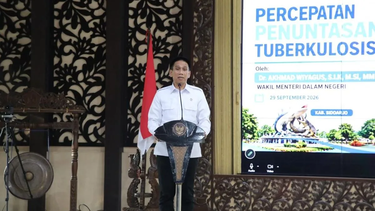 Wamendagri Tekankan Integrasi Data dan Percepatan TPT untuk Eliminasi TBC di Sidoarjo