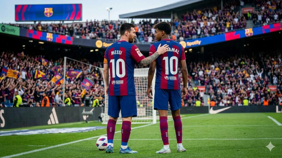 Lamine Yamal Puncaki Daftar Winger Terbaik Dunia, Messi Masih Mengintai di Usia 39