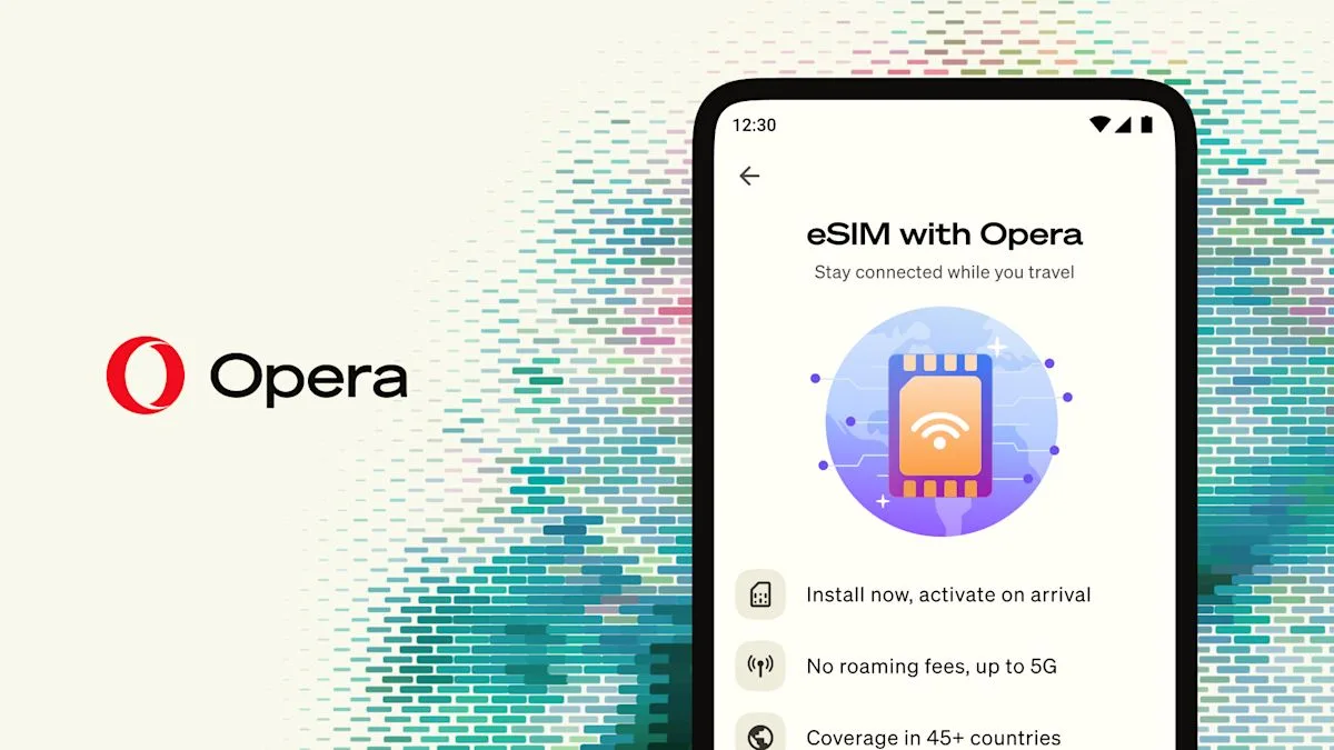 Opera Sematkan eSIM di Browser Android, Tantang Dominasi Chrome