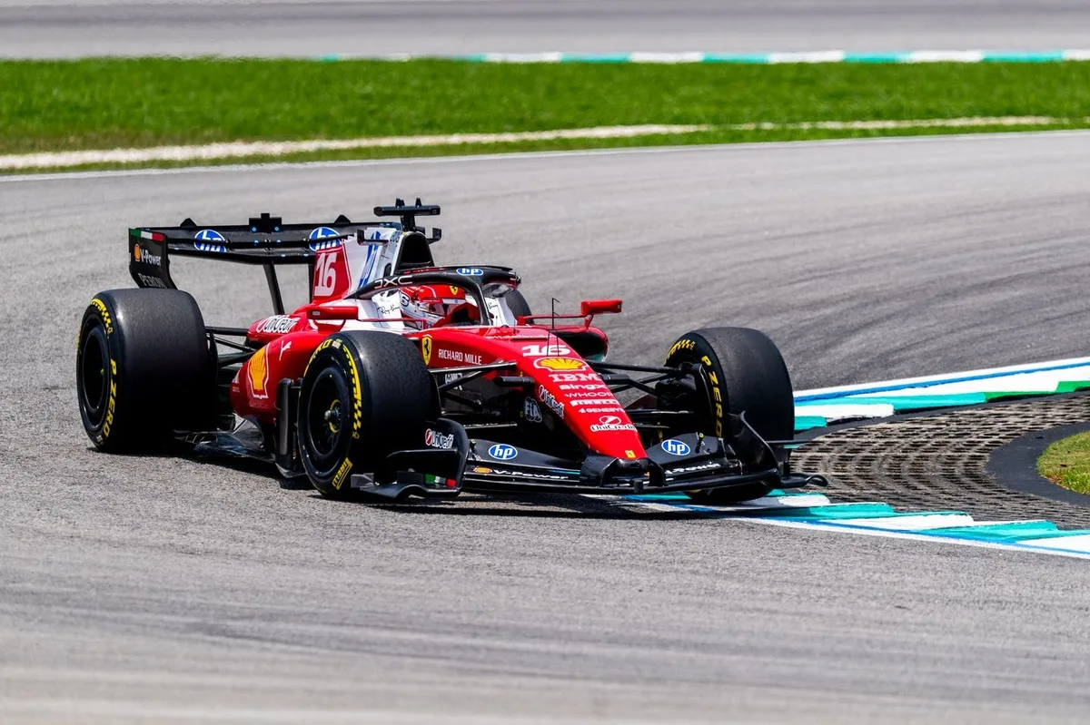 Leclerc Tercepat di FP2 Sirkuit Sepang, Mercedes Gagal ke Lima Besar