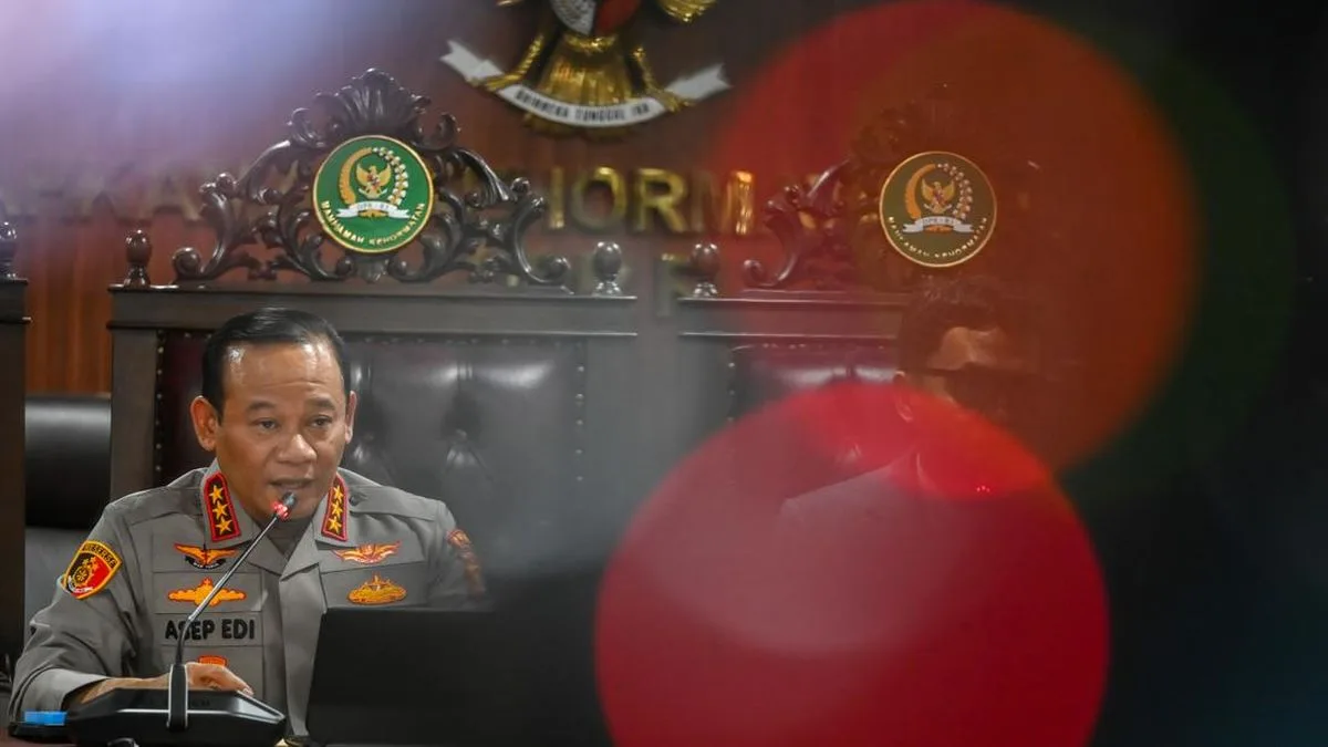 Kapolri Suyudi Rombak 88 Jabatan: Asep Edi Suheri ke Irwasum, Dadang Hartanto Pimpin Polda Metro