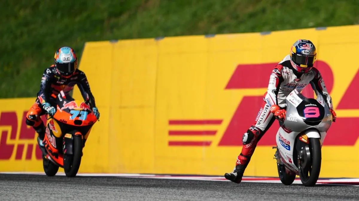 Veda Ega Start ke-18 di Moto3 Jepang 2026 Usai Highside, Hakim Danish Lebih Dalam