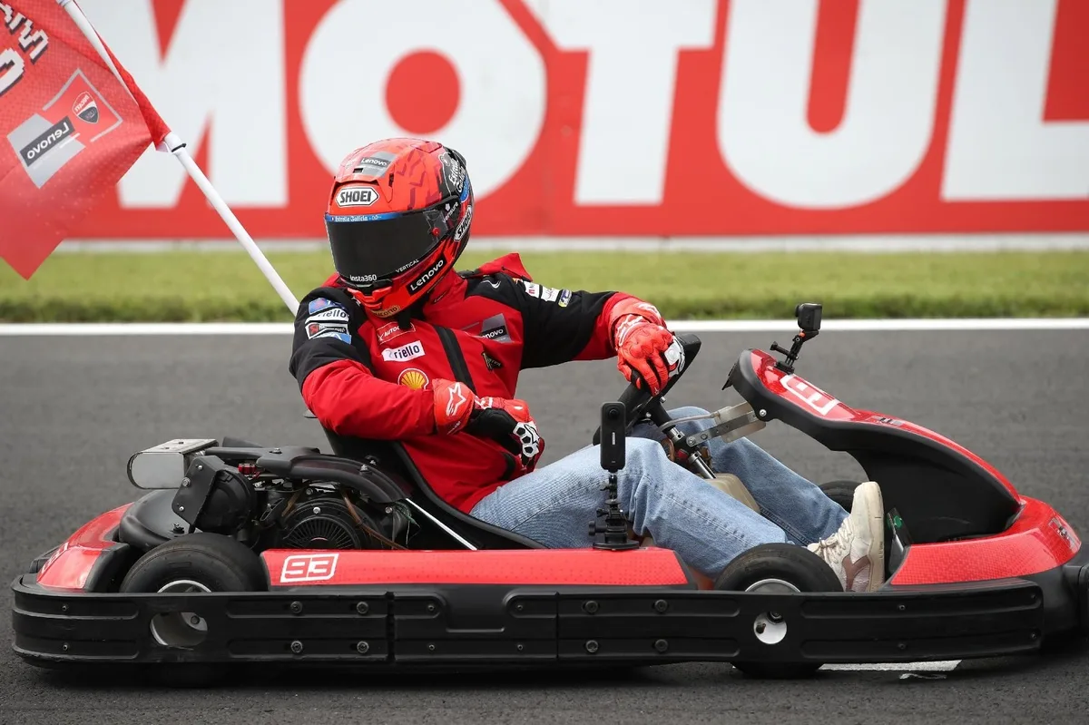 Marc Marquez Kirim Body Double ke Balapan Kart MotoGP Jepang, Ditegur Race Direction