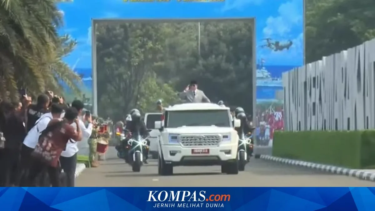 Prabowo Arrives at TNI Headquarters in Maung, Inaugurates 6 Regional Commands and 150 New Battalions