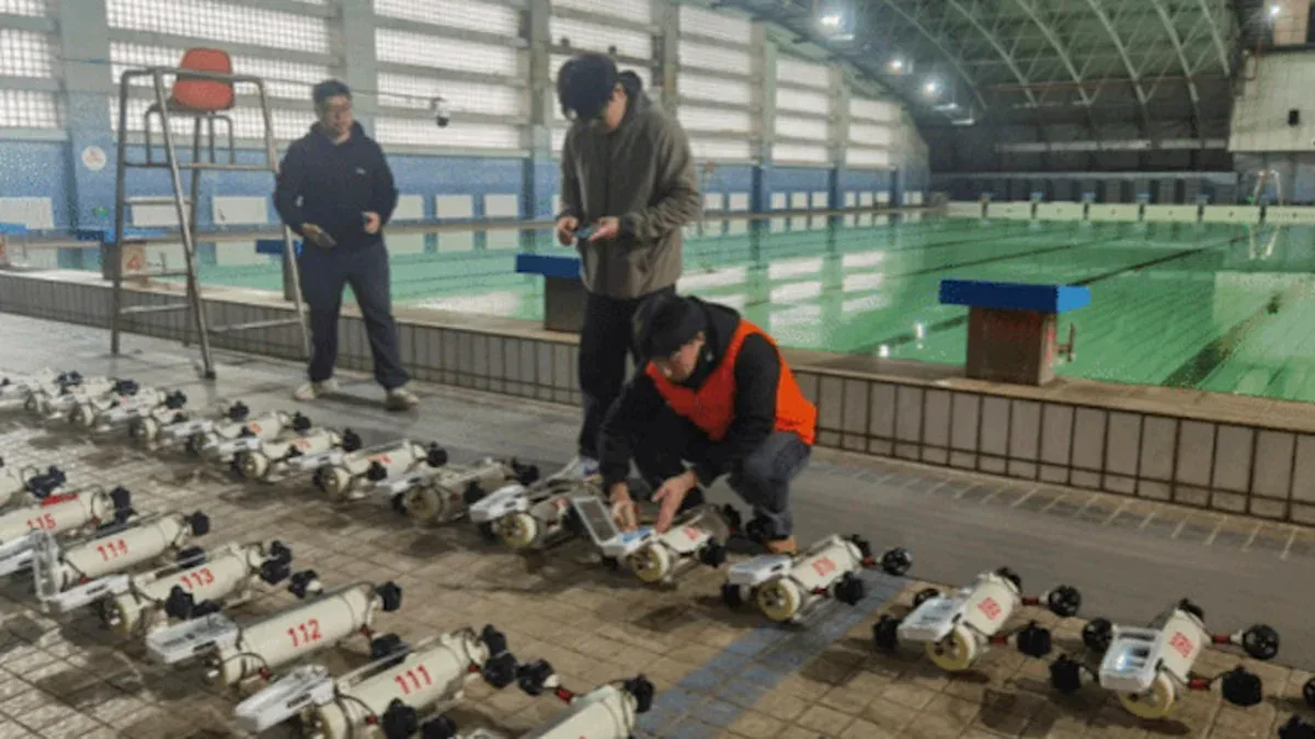 116 Drone Bawah Air Beroperasi Serentak, China Pecahkan Rekor Dunia