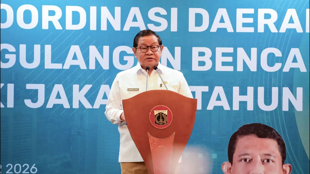Pramono Anung: As a Global City, Jakarta's Disaster Response Must Be Swift and Precise