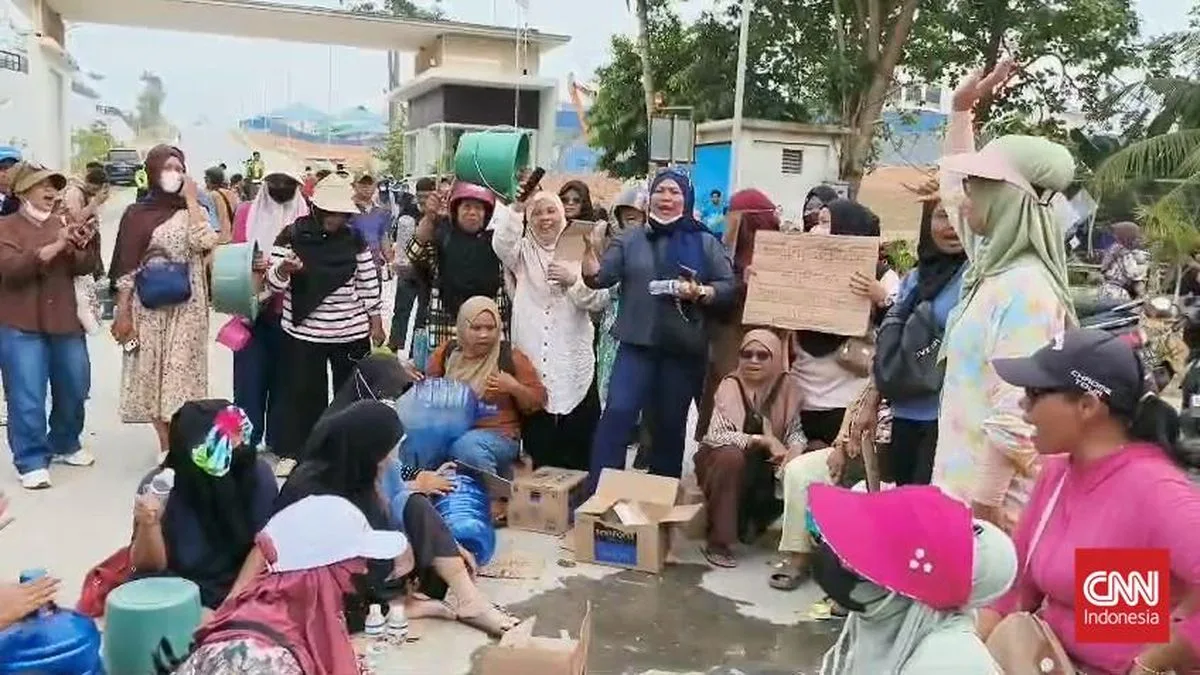 Emak-emak Batam Kepung Data Center, BP Batam Bantah Krisis Air Akibat Proyek Digital