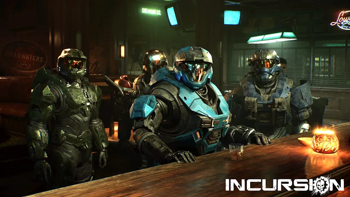Modder PC Bikin Master Chief dan Noble Team Bisa Dimainkan di Gears of War: E-Day