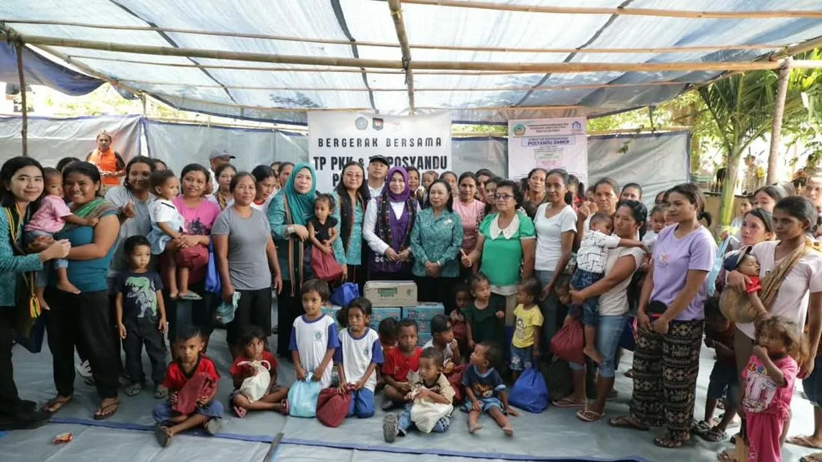 Posyandu di Manggarai Timur Diperkuat untuk Enam Layanan Dasar Pascabencana