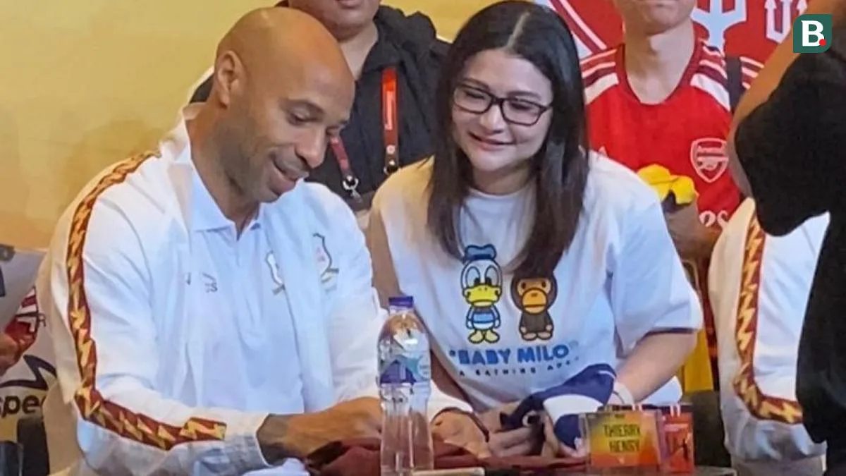 Thierry Henry dan North London Legends di Jakarta: Cinta Arsenal Tak Butuh Jarak