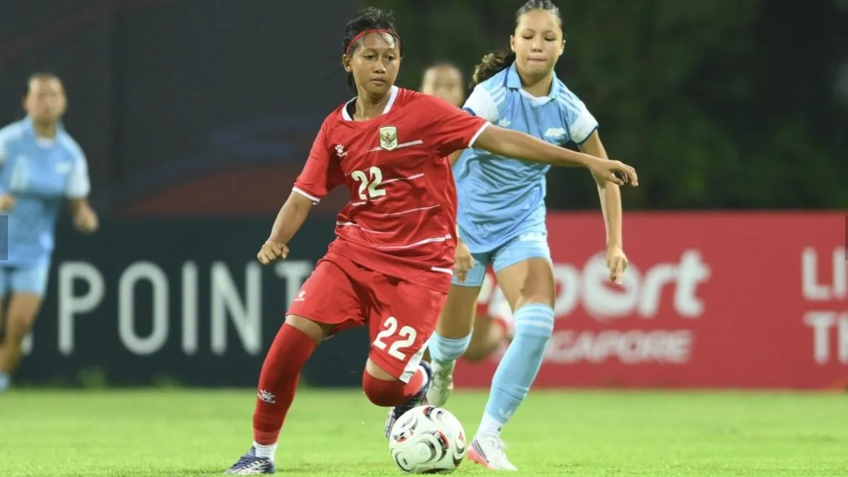 Timnas Indonesia Putri U-17 Pesta Gol 5-0 di Singapura, Tiket Putaran Final Piala Asia 2027 Dikantongi
