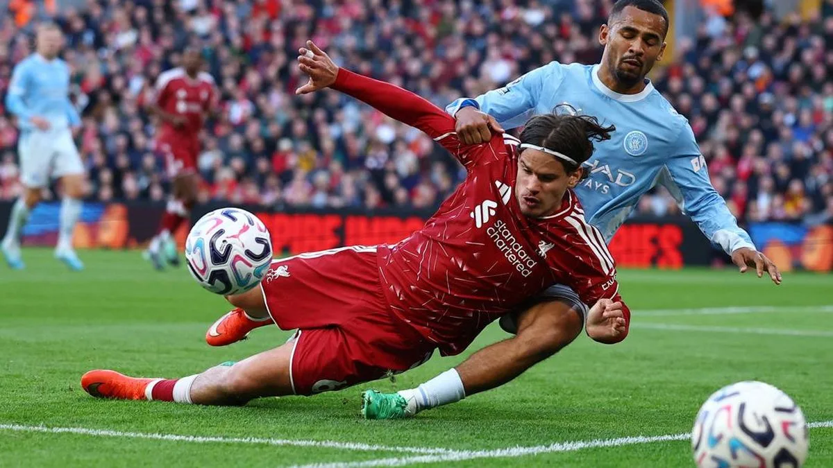 Man City Hancurkan Liverpool 3-0 di Anfield, Sempurna Enam Laga di Premier League