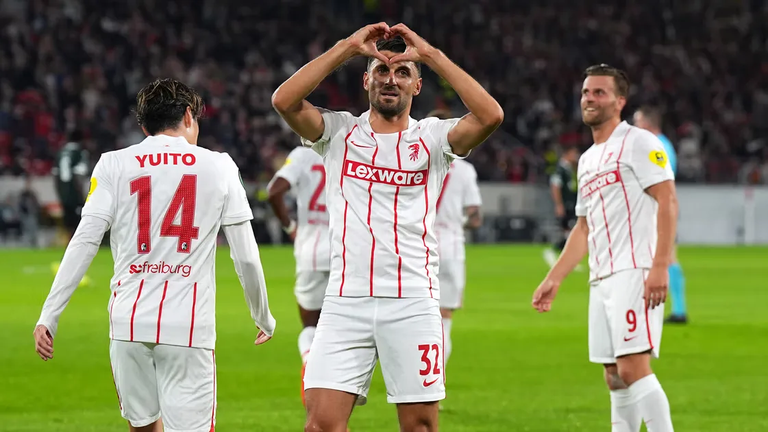 Freiburg Buka Kampanye Conference League dengan Kemenangan Dramatis atas Jablonec