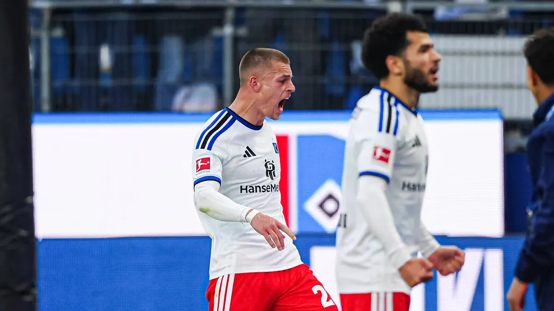 Gol Menit 88 Muheim Bawa Hamburg ke Tiga Kemenangan Beruntun Pertama Sejak 16 Tahun