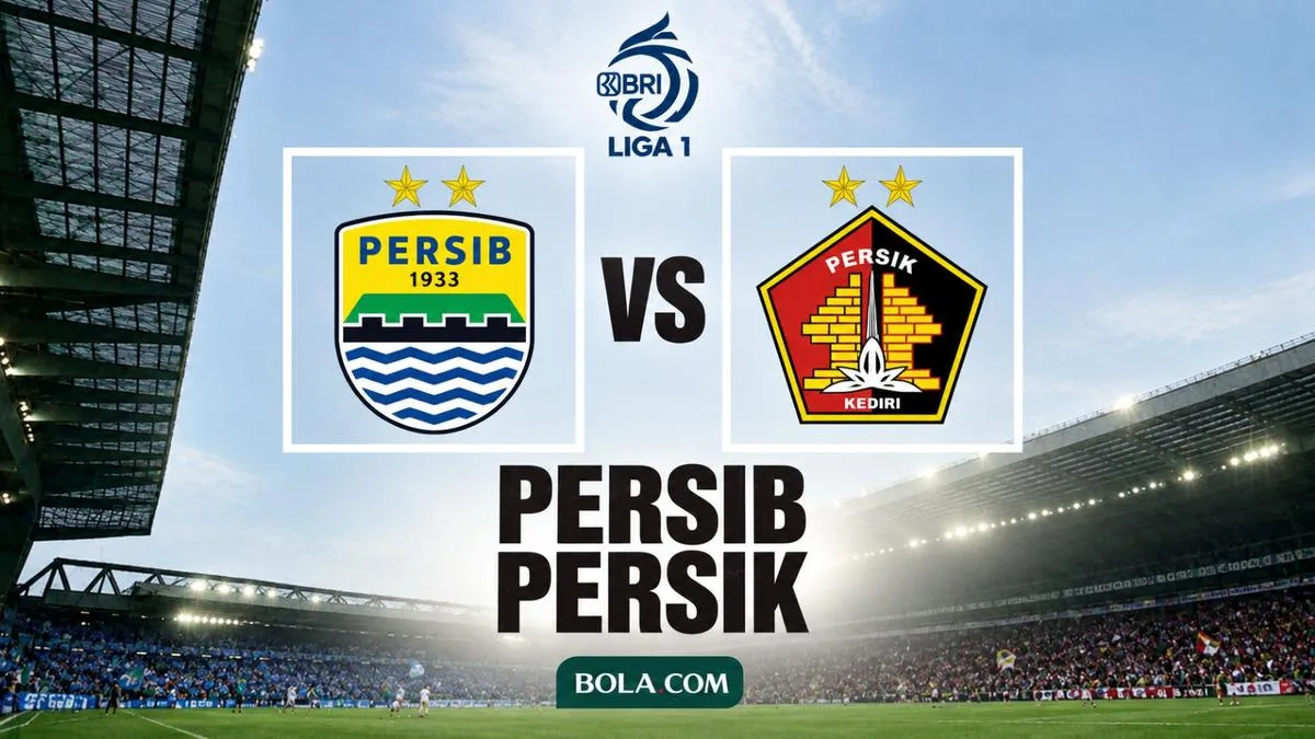 Persib vs Persik: Fierce Duel at Jalak Harupat, Live on Vidio