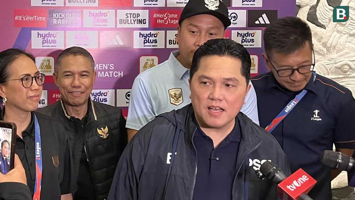 Erick Thohir Challenges Public to Prove Support: Women’s League Is Running, Fans Asked to Show Up