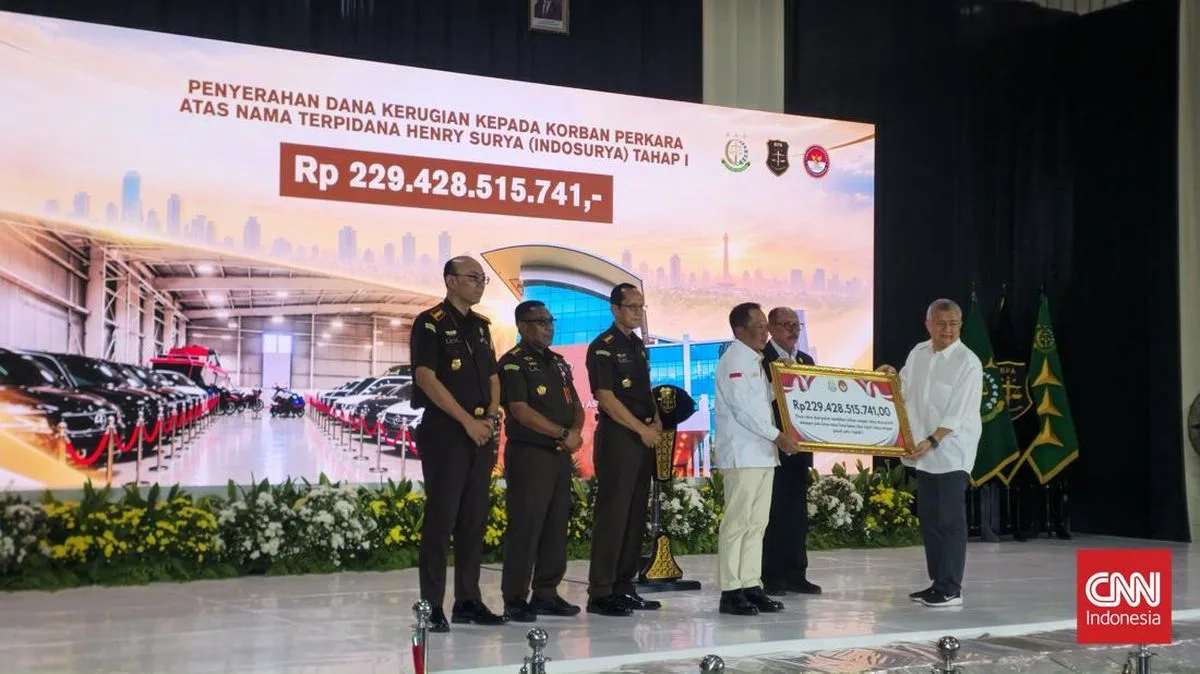 Kejagung Cairkan Rp229 Miliar untuk Korban Indosurya, Baru 2,8% dari Total Kerugian