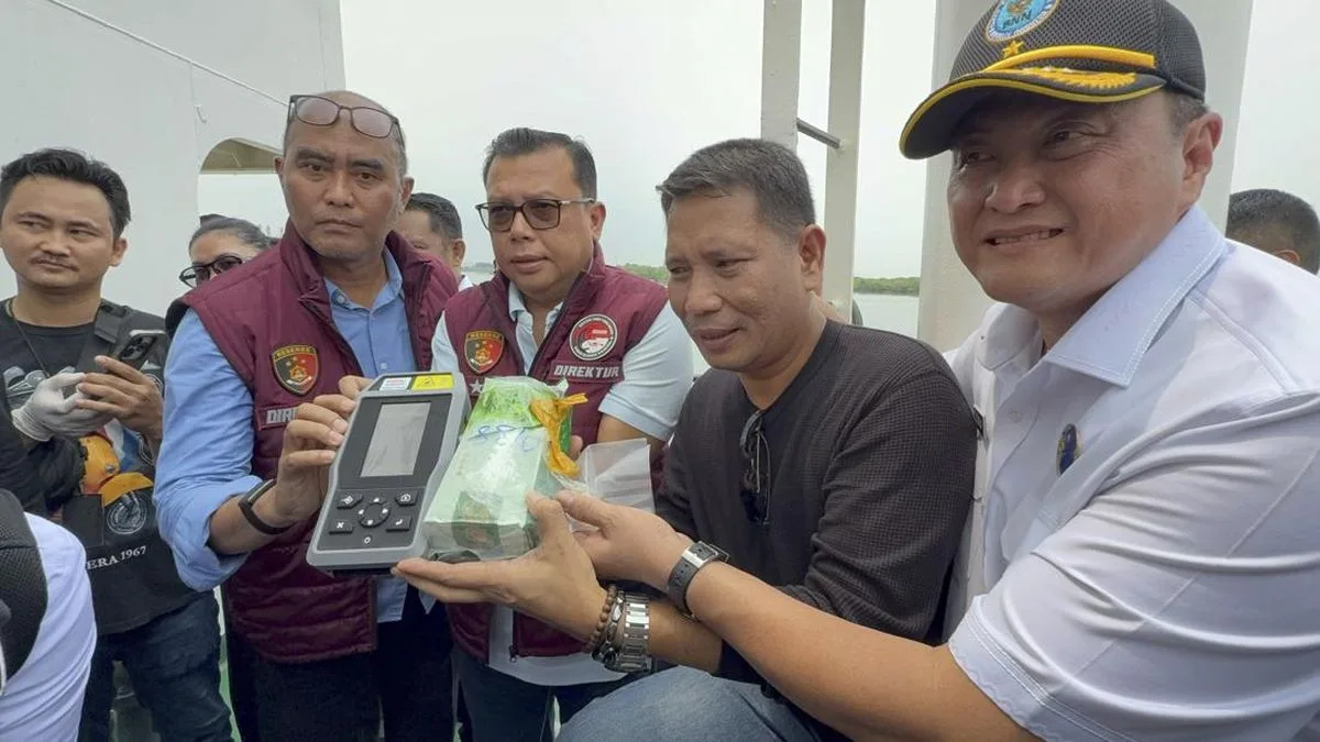 Satu Ton Ketamine Digagalkan di Belawan, Kapal MT Global 168 Diamankan