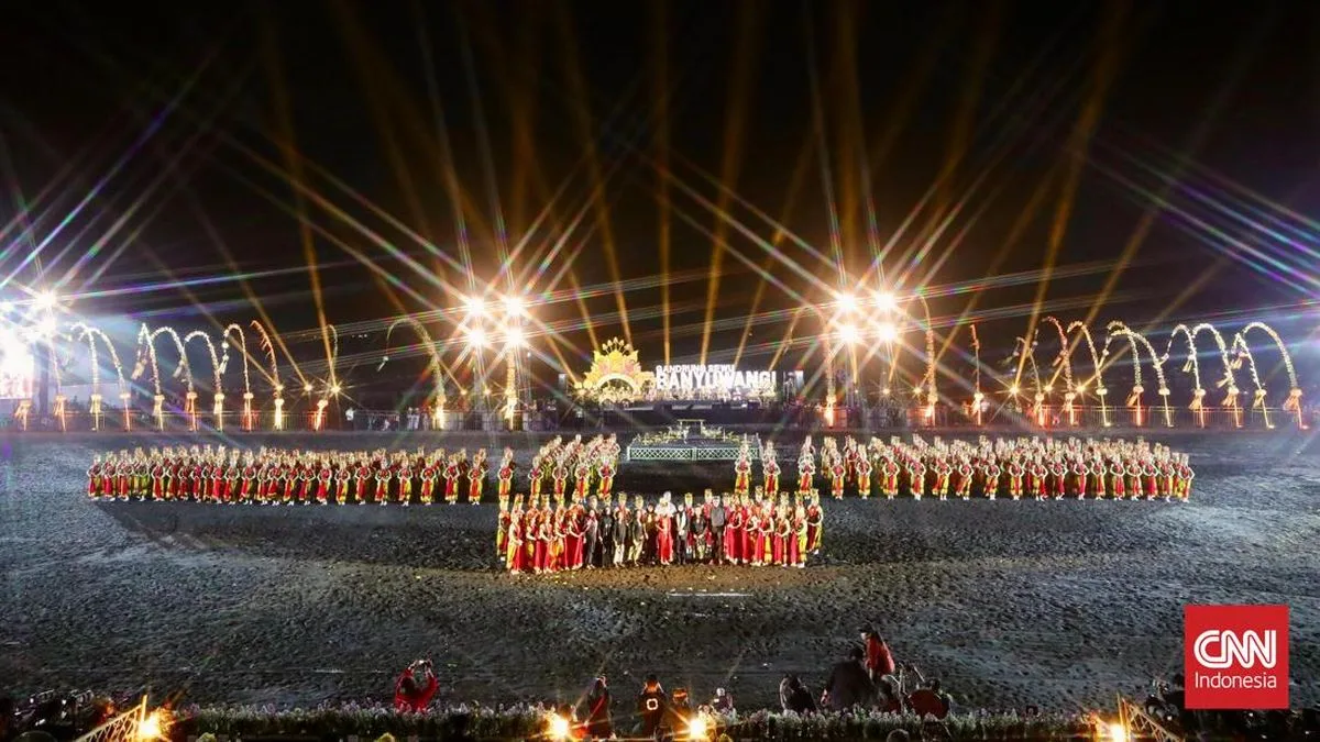 Gandrung Sewu 2026: 1.300 Penari, Hotel Penuh, dan Taruhan Ekonomi Banyuwangi
