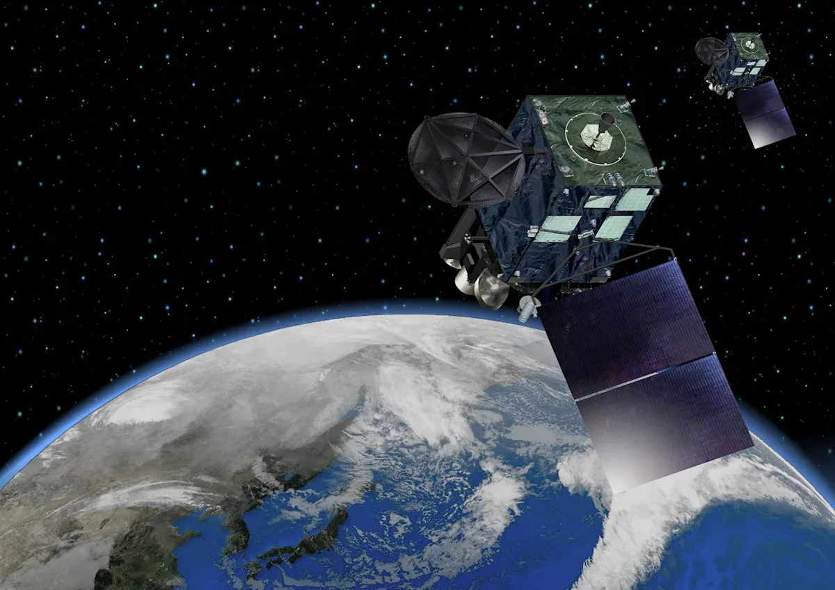 Satelit Cuaca Jepang Abadikan Bulan di Balik Cakrawala Bumi