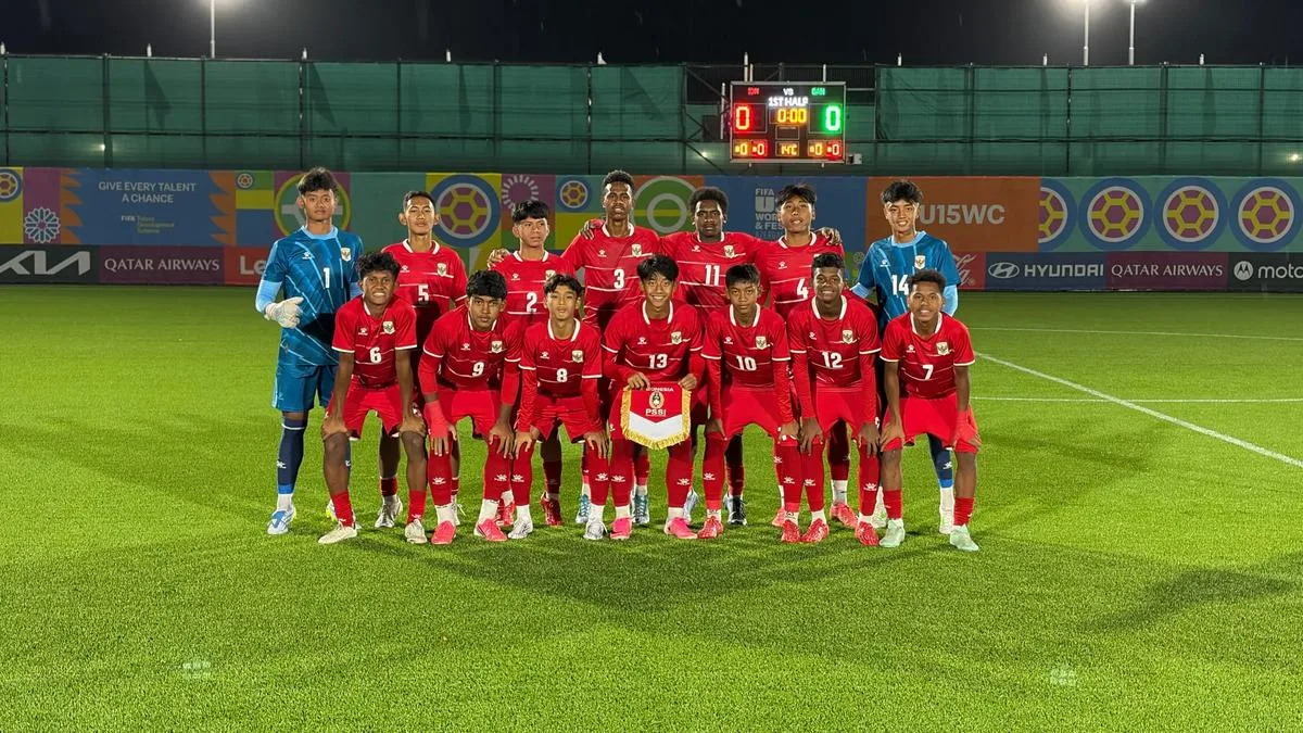 Dihantam Luksemburg 1-6, Timnas U-15 Indonesia Kini Berebut Peringkat 69 di Piala Dunia U-15